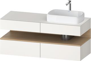 Duravit Waschtisch-Unterschrank Qatego 140x55x60cm, E na/we m, Pl, B r, B
