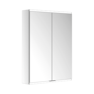 Keuco Spiegelschrank Royal Modular 2.0 70x90x16cm, o. Steckd., AP, 2-trg., bel.