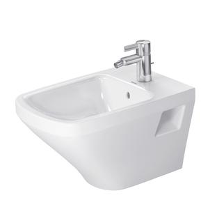 Duravit Wand-Bidet DuraStyle 37x54cm, m HL, ÜL, Hahnlochbank, weiß