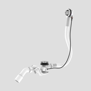 Sanit Bowdenzug mit flexiblem Überlauf, 650mm