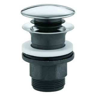 GROHE Ablaufgarnitur m Druckstopfen, herausn, schl., chr