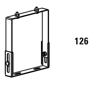 Daikin Wandhalter-Verlängerung W11 WHV40, 287-402mm, DN 110/160, Edelstahl