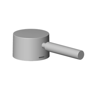 DO Gr. ET 90206600200 52 x 35 x 117 mm Dark Platinum gebürstet