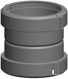 MHG Kupplung Atec DN 160, für flexible Rohre
