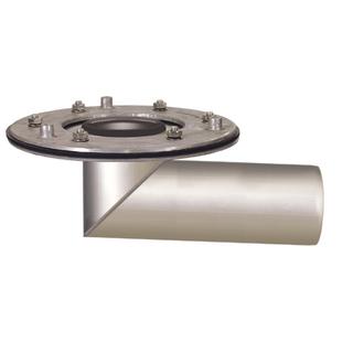 LORO DRAINLET Grundeinheit Serie 84 DN 70, o WD, Klemmfl., Ausl. seitl. 3Gr