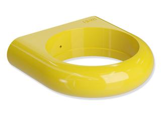 HEWI Halter 801 senfgelb, ringförmig