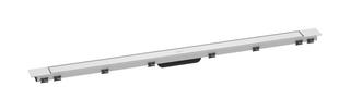 hansgrohe RainDrain Match + Duschrinne 1200mm, mattweiß, Fertigset
