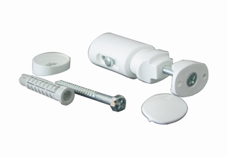 Purmo Befestigungs-Set für Flores, C/CM, 4er-Set, weiß