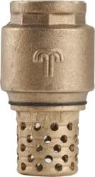 Tuxhorn Fußventil tubra DN 32, G 1 1/4, gegossener Saugkorb