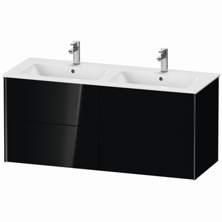 DU Waschtischunterbau wandh. XViu XV4129 Schwarz 480x1280x560mm