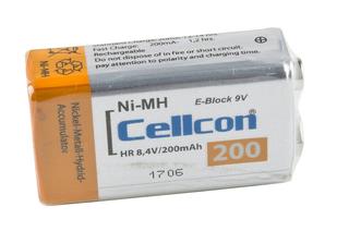 Wilo NiMh-Akku für netzunabhängigen Alarm, 9 V/200 mAh