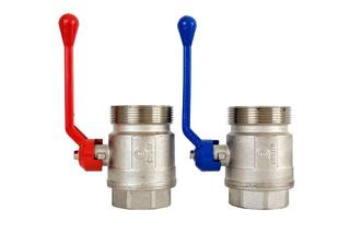 Strawa Kugelhahn-Set 1 1/2", mit langem Griff