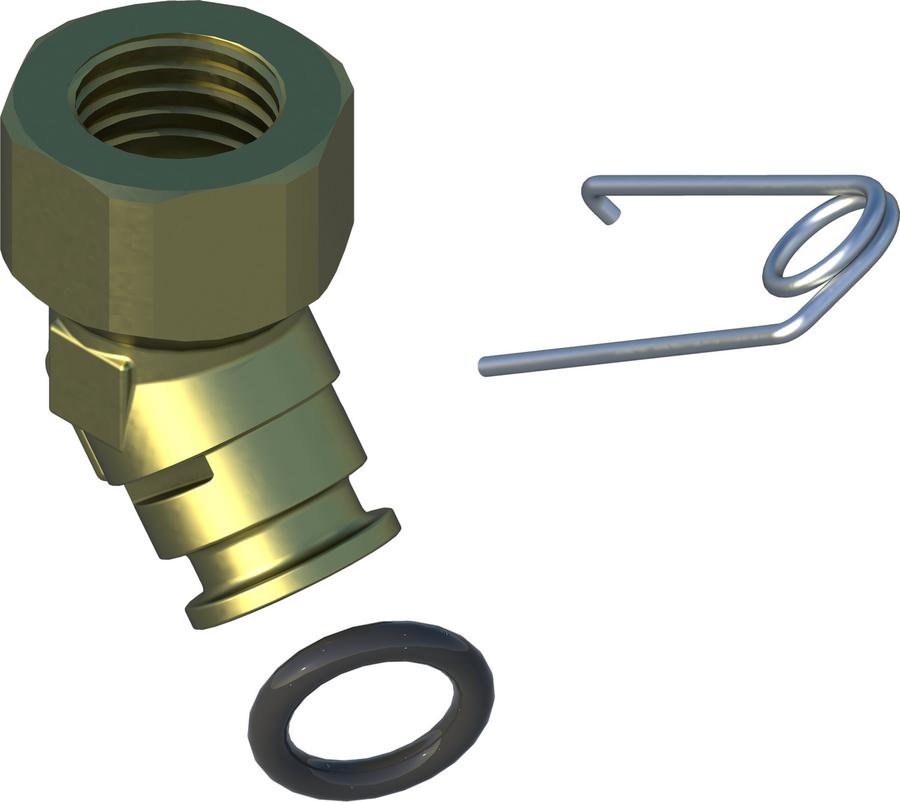 Artikelbild 1 des Artikels „BOSCH Ersatzteil TTNR: 8737606021 Adapter AAV Brass “