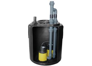 Zehnder-Pumpen Schmutzwasser-Hebeanlage SWH-F 500/40 Doppel