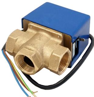 Wolf Zonenventil DN 25, 1", 230 V, 3-W.-Vtl., Solar