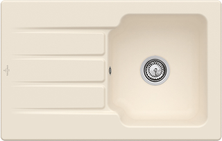 V&B Spüle Architectura 45 Spülbecken, ivory CeramicPlus