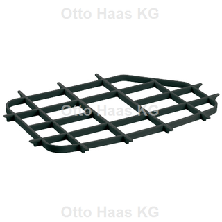 HAAS Universal-Auflagerost schwarz, Polypropylen, schlagfest