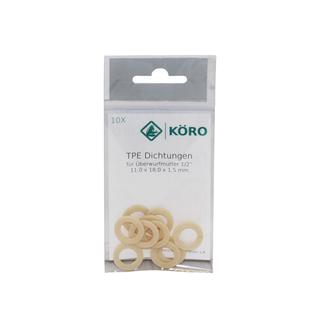 KÖRO 10x KöroTPE-Ring 15x24x3 mm 3/4", KTW, W270, WRAS, ACS