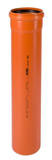 Ostendorf KG Rohr SN 4 Coex EM DN/OD 110x3,2mm, 1000mm, mit Muffe