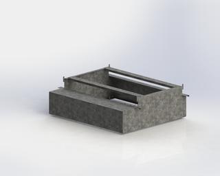 Daikin Standkonsole schwarz, für Soundcover DAGMUTE