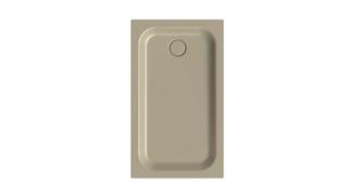 Duschwanne BetteSupra 5980 120x70x6,5cm, Glasur, cashmere