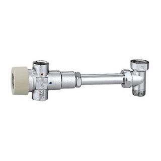 Thermomischer 522 verchromt, einstellbar, für Warmwasserspeicher