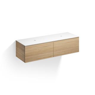 Alape Möbelmodul Arkta 6020177 1600x400 Weiß/Eiche