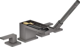 hansgrohe Fertigset Axor MyEdition 4-L-BW-Rand-Arm., o. Pl., brush. bla vc