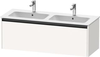 Duravit Waschtisch-Unterschrank Ketho.2 128x48x44cm, 1 Ausz., wandh, we. matt