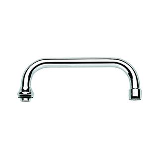 GROHE U-Auslauf 13028 Ausladung 200mm für Küchen-Wandbatterien, 1/2 chrom