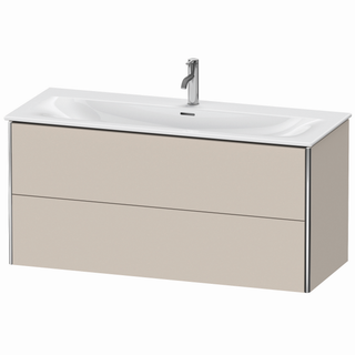 DU WTU XSquare wandh.,560x1210x478mm 2Schubkästen,taupe ES Ahorn
