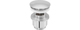 FORMAT Tec Design-Exzentergarnitur 1 1/4" m Exzenterstopfen gewölbt, chrom