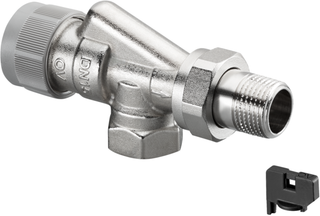 Oventrop Thermostatventil Baureihe AQ DN 15, Vorlauf-Axialventil