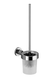 Dornbracht WC-Bürstengarnitur TARA Wd.-Modell, a Kr.-Glas, ma, d. br geb.