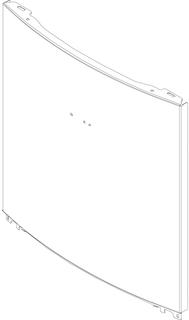 BOSCH Ersatzteil TTNR: 87186458470 Vorderwand oben
