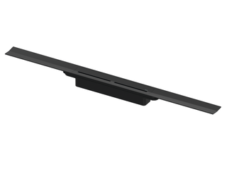 TECE Duschrinne drainprofile 800mm, Br. 55mm, ES gebürstet, schwarz