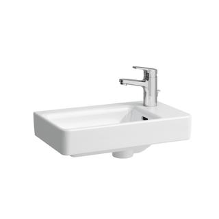 Laufen Handwaschbecken PRO S 48x28cm, Beck. li, ÜL, m Hahnl. re, weiß