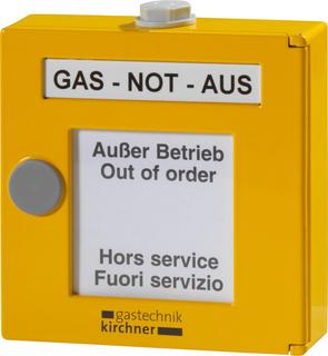 GNA Not-Aus-Taster Hinterglas