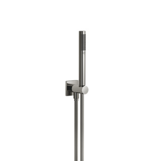 Dornbracht Schlauchbrausegar. FlowReduce m integriertem Brausehalter, Dark Chrome
