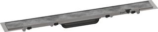 hansgrohe RainDrain Rock Duschrinne 700mm, Fertigset, kürzbar und befliesbar
