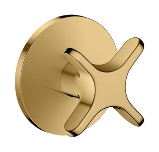 hansgrohe Fertigmontageset Axor One UP-Absperrvtl., pol. gol opt, m Kreuz
