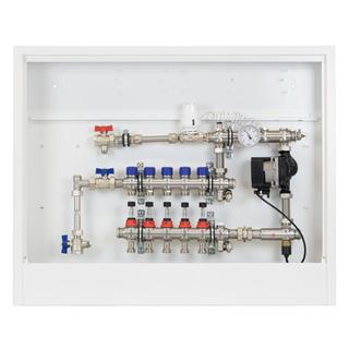 Strawa Regelstation FBR-63-V-WMZ-CA 3 HK, 882x710-840mm, für Fußbodenheizung