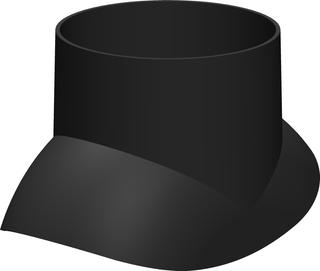 ATEC Adapter für Klöber Grundplatten, schwarz