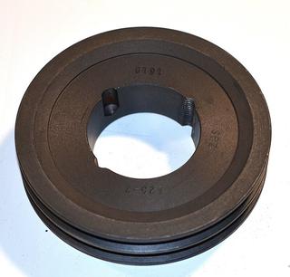 RK Keilriemenscheibe SPZ,2-rillig 125mm Durchmesser