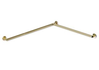 HEWI Duschhandlauf System 900 d 32mm, Ausf re, 965x965mm, MS glänzend