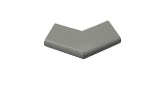 USH Eckverbinder Außenecke, f Nasenprofil 45G, w pb