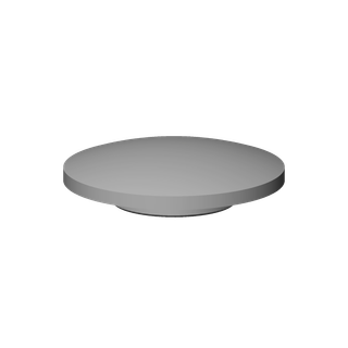DO Abdeck. ET 092097015 D 47 x 12 mm Dark Platinum gebürstet