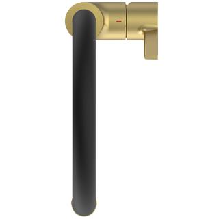 IS Küchenarmatur Gusto Professional b g, A 225mm, 604mm hoch, m 2-Fkt.-HBR