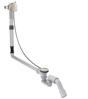hansgrohe Komplettset Exafill S WA-Einl, Ab- + Überlaufgarn., brush. ni.