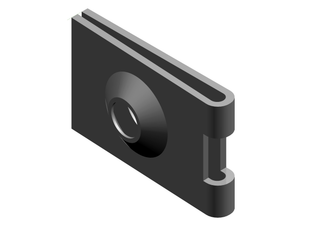 BOSCH Ersatzteil TTNR: 87133090230 Blechmutter (10x)